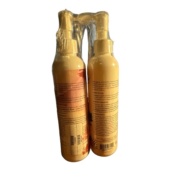 Nakery Hydra-C Oil to Foam Face & Body Cleansers Set of 2 Exotic Paradise - Picture 3 of 5